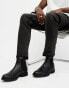 Фото #2 товара AllSaints creed leather boots in black