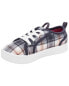 Фото #24 товара Toddler Plaid Canvas Sneakers 4
