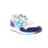 Фото #2 товара Asics Gel-Saga 1193A095-103 Mens White Suede Lifestyle Sneakers Shoes