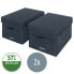 Фото #4 товара LEITZ S 2 Pieces Fabric Storage Box With Lid