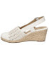 Women's Taffy Buckle Slingback Espadrille Wedges