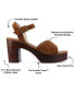 Фото #6 товара Women's Katana Platform Sandals