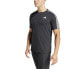 ADIDAS Own The Run Excite 3 Stripes short sleeve T-shirt