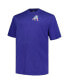 ფოტო #2 პროდუქტის Men's Royal New England Patriots Big and Tall Two-Hit Throwback T-shirt