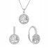 Фото #1 товара Stylish silver jewelry set Tree of Life AGSET368R (chain, pendant, earrings)