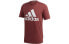 Фото #1 товара Футболка adidas MH BOS Tee красная для мужчин