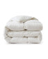 Heavyweight White Goose Down Feather Comforter, Twin