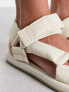 Tommy Jeans soft padded sandal in ecru