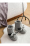 Фото #6 товара Тапочки LC WAIKIKI LCW STEPS 3D Плюшевые женские домашние - с вышивкой