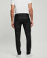 ფოტო #2 პროდუქტის Men's Coated Denim Slim Tapered Zip Jeans