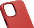 Фото #6 товара Crong Crong Essential Cover Magnetic - Etui ze skóry iPhone 12 / iPhone 12 Pro MagSafe (czerwony)