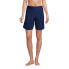Фото #1 товара Women's Long 9" Quick Dry Modest Swim Shorts with Panty