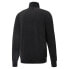 Puma Iconic T7 Velour Full Zip Track Jacket Mens Black Casual Athletic Outerwear