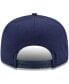 Фото #2 товара Men's Navy and Light Blue Chicago Cubs City Connect 9FIFTY Snapback Adjustable Hat