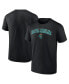 Фото #2 товара Men's Black Coastal Carolina Chanticleers Campus T-shirt