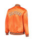 ფოტო #4 პროდუქტის Men's Orange Denver Broncos Elliot Varsity Full-Snap Jacket
