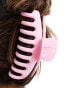 Pieces wellness tube claw clip in baby pink