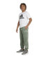 ფოტო #6 პროდუქტის Big Boys Elastic Waistband Fluidity Printed Joggers