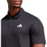 ADIDAS Club 3 Stripes short sleeve polo