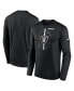 Men's Black Las Vegas Raiders Legend Icon Long Sleeve T-shirt