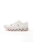 ON Cloud X 4 training trainers in white and stone