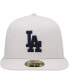 Men's Khaki Los Angeles Dodgers Stone Dim Undervisor 59FIFTY Fitted Hat