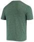 Men's Green Oakland Athletics Weathered Official Logo Tri-Blend T-shirt