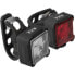 Фото #1 товара Фонарь передний и задний AXA Niteline 44-R LED USB Set
