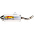 Фото #2 товара FMF PowerCore 2 W/Spark Arrestor Stainless Steel YZ80 93-01/YZ85 02-19 not homologated slip on muffler