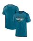 Фото #1 товара Men's Teal San Jose Sharks Authentic Pro Tech T-shirt