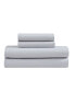 Фото #1 товара Naturals Solid Cotton Tencel 4 Piece Sheet Set, Queen