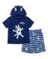 ფოტო #1 პროდუქტის Bingo Cosplay T-Shirt and Mesh Shorts Outfit Set Toddler| Child Boys