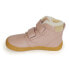 Children´s winter barefoot walking shoes Deny pink