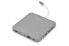 Фото #3 товара DIGITUS Universal Docking Station - USB Type-C™ - Wired - USB 3.2 Gen 1 (3.1 Gen 1) Type-C - 60 W - 10,100,1000 Mbit/s - Grey - MMC - MicroSD (TransFlash) - MicroSDHC - MicroSDXC - SD