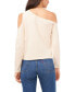 ფოტო #6 პროდუქტის Women's Asymmetrical One Shoulder Long Sleeve Top