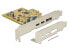Фото #7 товара Delock 89582 - PCIe - DisplayPort - USB 3.2 Gen 1 (3.1 Gen 1) - PCIe 3.0 - Asmedia ASM1142 - 10 Gbit/s - 7.5 W
