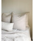 Фото #2 товара Подушка альтернативная пуховая Anaya Home бежевая из легкого хлопкового марлевого материала Euro Pillow 26x26