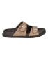 ფოტო #2 პროდუქტის Men's Verone Double Strap Fashion Slide Sandal