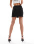 Edited tailored mini skirt in black 40 - фото #4