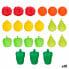 Toy Food Set Colorbaby 21 Pieces (10 Units)