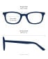 ფოტო #4 პროდუქტის Armani Exchange AX3007 Men's Rectangle Eyeglasses