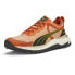 Фото #2 товара Puma Voyage Nitro 2 Trail Running Mens Orange Sneakers Athletic Shoes 37691908