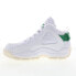 Фото #6 товара Fila Grant Hill 2 Woven 1BM01362-142 Mens White Athletic Basketball Shoes