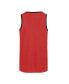 Фото #4 товара Men's Red St. Louis Cardinals Winger Franklin Tank Top