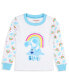 Toddler Boys Nickelodeon Rainbow Sleep Raglan Pajama Set