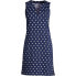 Фото #15 товара Women's Long Cotton Jersey Sleeveless Swim Cover-up Dress Print