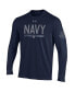 Фото #2 товара Men's Navy Navy Midshipmen Silent Service Sub Long Sleeve T-shirt