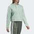 Фото #7 товара Толстовка adidas originals Cropped Hoodie, женская, зеленая