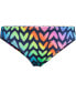 Deep sea navy rainbow hearts