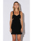 ფოტო #3 პროდუქტის Women's Cutout Mini Dress